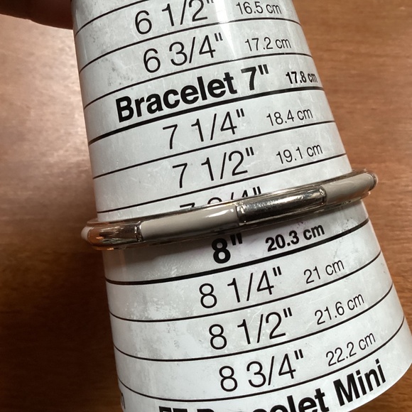 Coach Silver-tone Bangle Bracelet - Picture 5 of 9